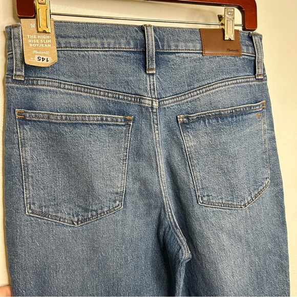 NWT Madewell The High Rise Slim Boyjean 26 - Picture 8 of 15